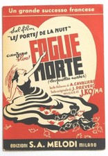 Partition vintage sheet d'occasion Partition vintage sheet d'occasion  Paris XI