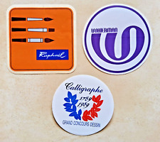 Lot autocollant publicitaire d'occasion  Francheville