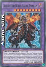 Archfiend black skull usato  Ravenna