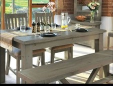 Extendable rustic dining for sale  LONDON
