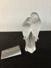 Couple perruches cristal d'occasion  Baccarat