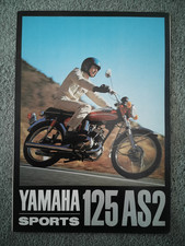 Folheto de vendas de motocicletas genuínas Yamaha 125 AS2 comprar usado  Enviando para Brazil