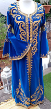 Abendkleid azur blau gebraucht kaufen  Nürnberg