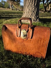 Vintage leather satchel for sale  Casper