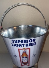 Churrasqueira Michelob Ultra Metal Ice - Balde de cerveja Mancave acampamento de caça, usado comprar usado  Enviando para Brazil