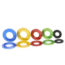 Arruelas planas multicoloridas alumínio 7075 anodização colorida M3 M4 M5 M6 M8 M10 comprar usado  Enviando para Brazil