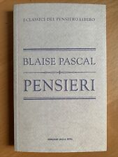 Blaise pascal pensieri usato  Castiglione delle Stiviere