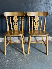 Vintage farmhouse chairs for sale  STAFFORD
