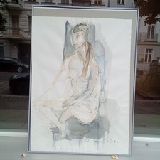 Riginal aquarell bild gebraucht kaufen  Berlin