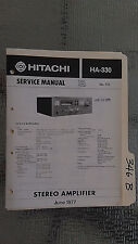 Hitachi 330 service d'occasion  Expédié en Belgium