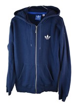 Adidas blue hoodie for sale  SITTINGBOURNE
