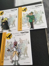 Livre figurines tintin d'occasion  Charnay-lès-Mâcon