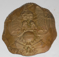 Plaque casque aigle d'occasion  Formerie