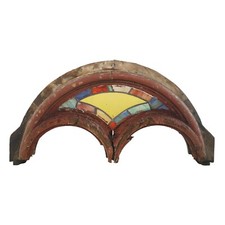 Antique arched stained for sale  Scranton