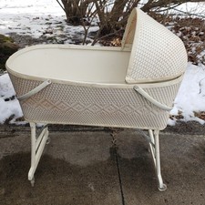 Vintage woven white for sale  Wadsworth