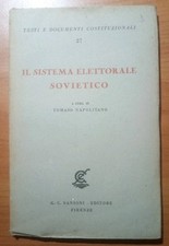 Libro sistema elettorale usato  Viale