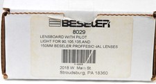 Beseler 8029 lensboard for sale  Braintree