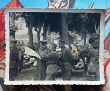 Photo ww2 lieutenants d'occasion  Les Pieux