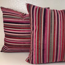 Pink square velvet for sale  MELKSHAM