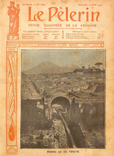 Pompei vésuve illustration d'occasion  Ouzouer-sur-Loire