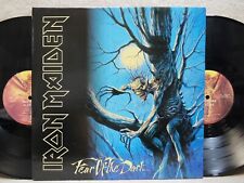Iron Maiden Fear of The Dark 1992 Korea 2LP g/f Picture WInsert NM Promo comprar usado  Enviando para Brazil