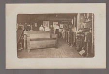 rppc c1910 LOJA DE MÓVEIS INTERIORES Armários ÓRGÃO Piano LOJA DE MÚSICA Equipe BOM! comprar usado  Enviando para Brazil
