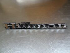 Hillman metal badge for sale  STOKE-ON-TRENT