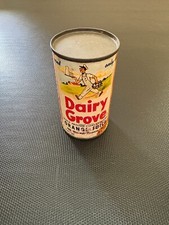 Lata de suco de laranja vintage da marca DAIRY GROVE/ 6 Oz comprar usado  Enviando para Brazil
