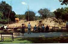 Cartão postal vintage dos anos 1950 Milwaukee Zoo Monkey Island comprar usado  Enviando para Brazil