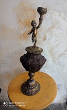 Lampada ottone antica usato  Fasano
