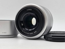 [Estado perfeito] Panasonic LUMIX G 25mm / F1.7 ASPH. Prata H-H025-S para MFT Japão comprar usado  Enviando para Brazil