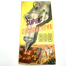 Super décoracrème rod d'occasion  Poncin
