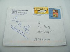 Briefumschlag briefmarke 2000 gebraucht kaufen  Fehmarn
