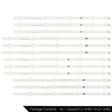 12 peças tiras de luz de fundo LED para 47LN7400 47LP645H 47WL10MS-B 47WT30MS-B 47LN6150 comprar usado  Enviando para Brazil