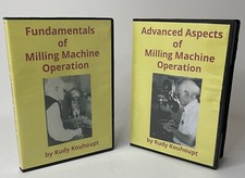 Rudy Kouhoupt's Milling Machine Mastery: 2 Courses, 2 DVDs on Basic and Advanced segunda mano  Embacar hacia Mexico