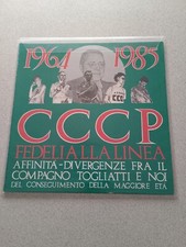Vinile cccp fedeli usato  Novara