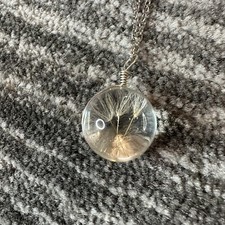 Womens necklace dandelion for sale  Bakersfield