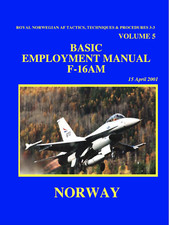 430 Página 2001 F-16 F-16AM FALCON BASIC EMPLOYMENT MANUAL Volume 5 Táticas em CD, usado comprar usado  Enviando para Brazil