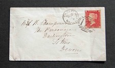 1861 penny red for sale  OXFORD