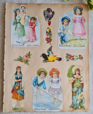 Ancienne planche chromos d'occasion  Le Poinçonnet