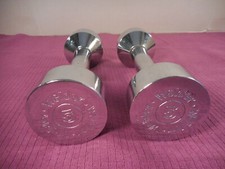 Weider chrome dumbbell for sale  Peoria