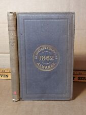 The 1862 Merchants And Bankers Almanac - U.S. History Antique Essex Institute VG segunda mano  Embacar hacia Argentina