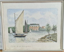 Original watercolour oulton for sale  MELTON MOWBRAY