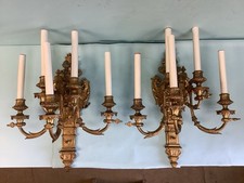 2 bronze sconces candle wall for sale 2 bronze sconces candle wall for sale Haverhill