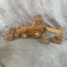 Retroescavadeira/escavadeira de madeira vintage feita à mão Lil Digger comprar usado  Enviando para Brazil