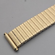 pulseira de relógio/pulseira elástica vintage JB Champion folheada a ouro 1/20 10K década de 1970, usado comprar usado  Enviando para Brazil