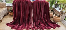 Burgundy vintage velvet for sale  MORECAMBE