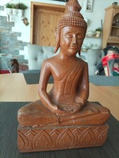 Buddha figur holz gebraucht kaufen  Uffenheim