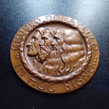 Vecchia medaglia bronzo usato  Riolo Terme