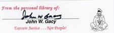 John wayne gacy for sale  Colorado Springs